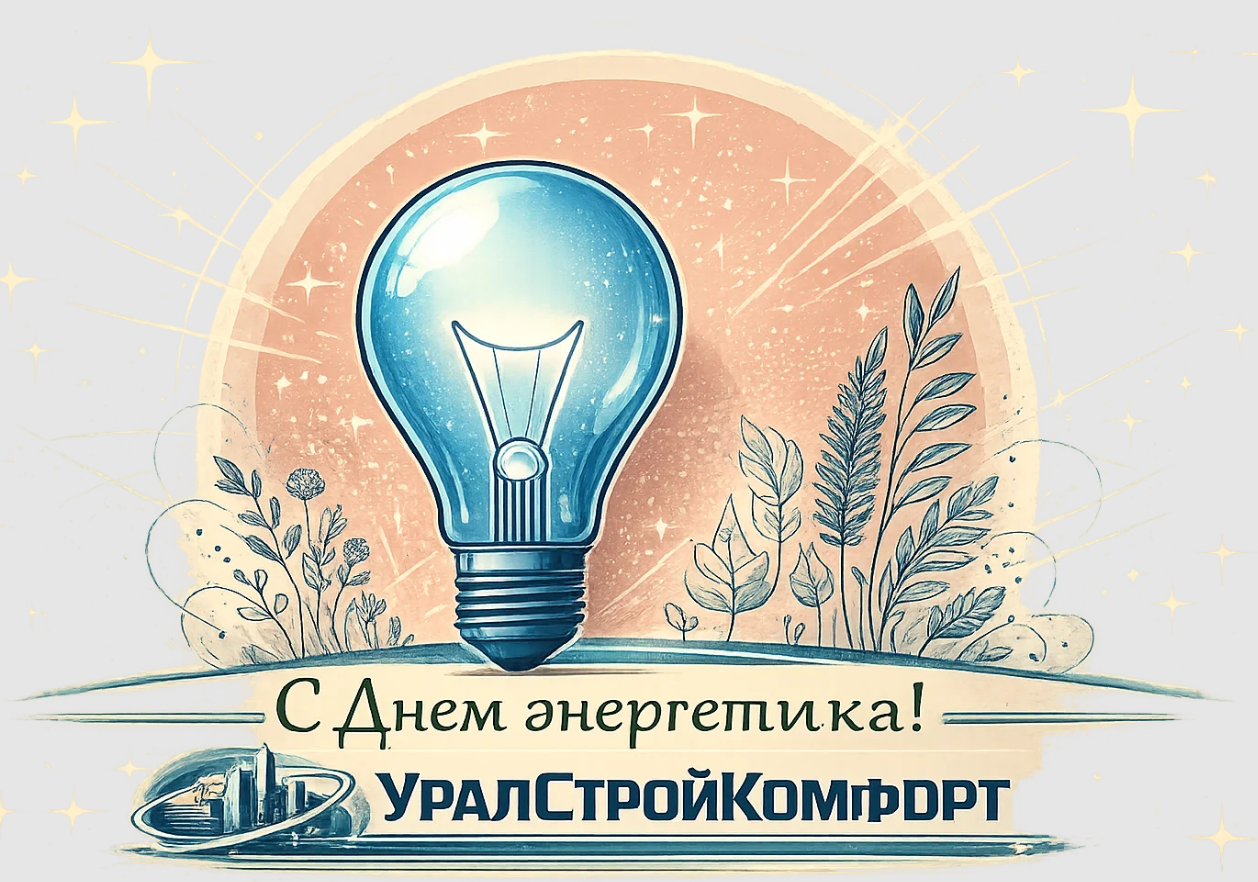 С Днем Энергетика УралСтройКомфорт
