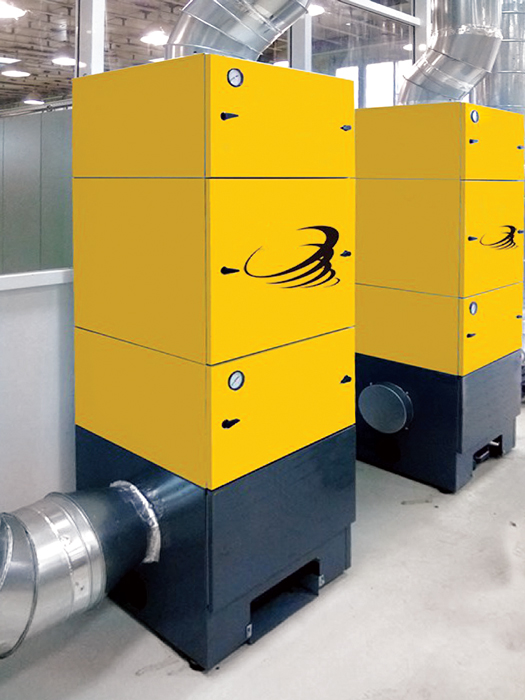 Оснащение токарных фрезерных станков местной вытяжной вентиляцией