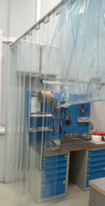 Защитные ограждения для слесарного помещения