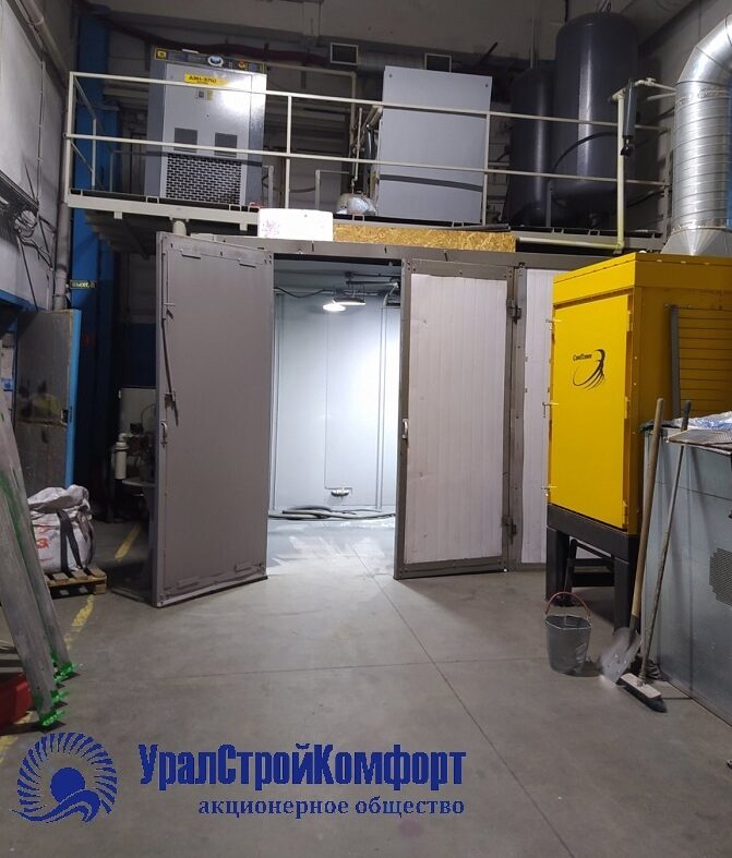 Аспирация пескоструйной камеры