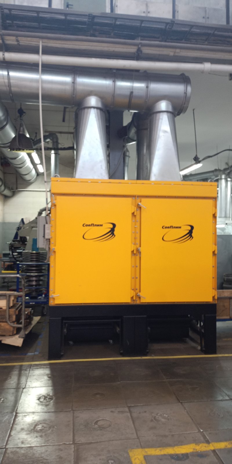 Оснащение производства промышленными фильтрами для очистки воздуха