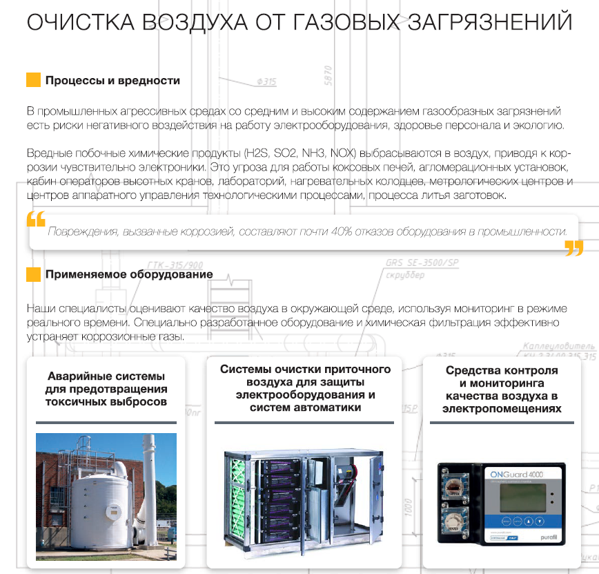 газовые загряз