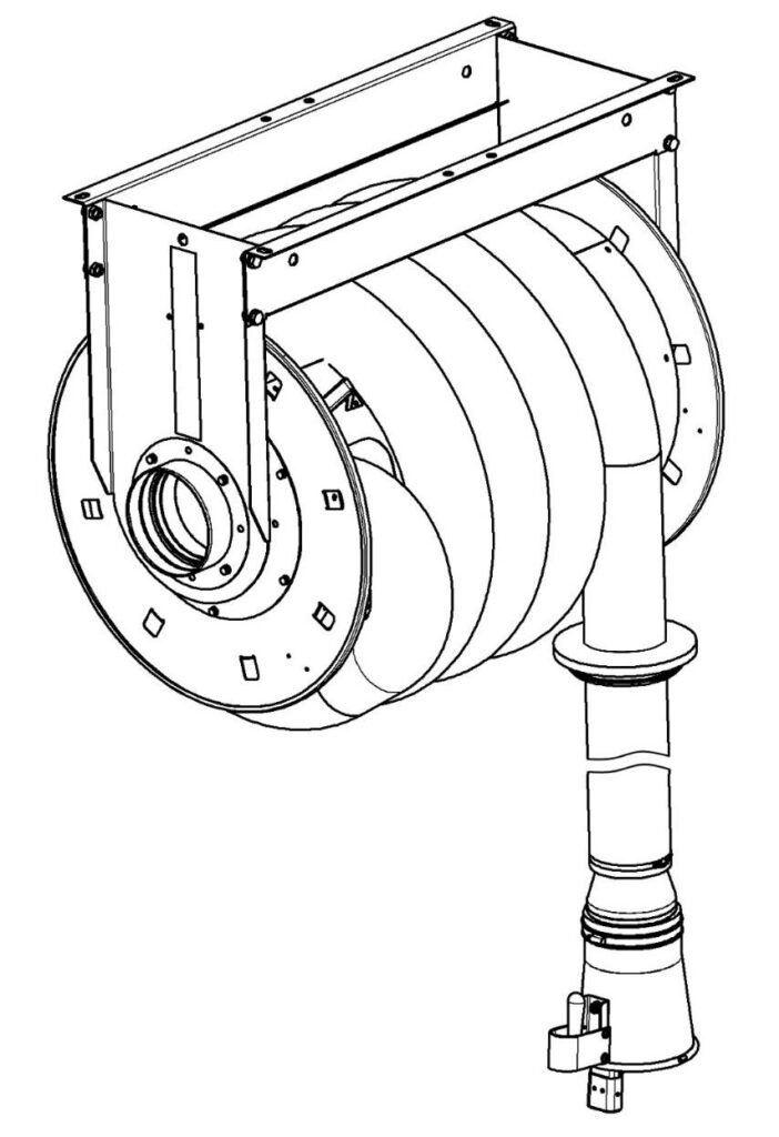SER-M Удаление выхлопных газов в автосервисах