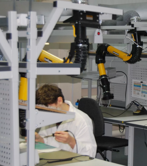 Удаление дыма от пайки и вытяжка вредных веществ