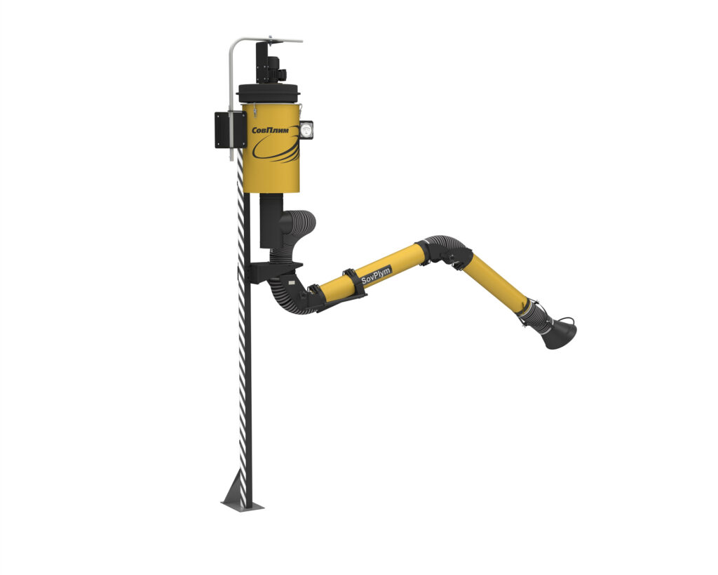 Фильтр масляного тумана СовПлим на стойке