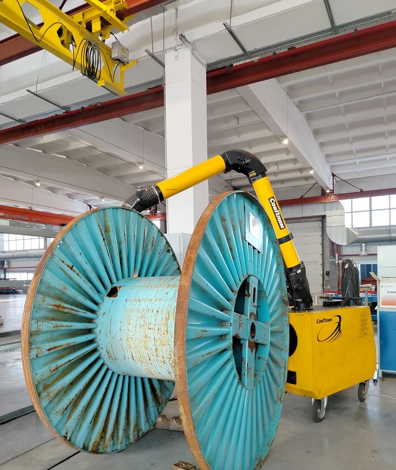 Мобильные фильтры для очистки воздуха на производстве