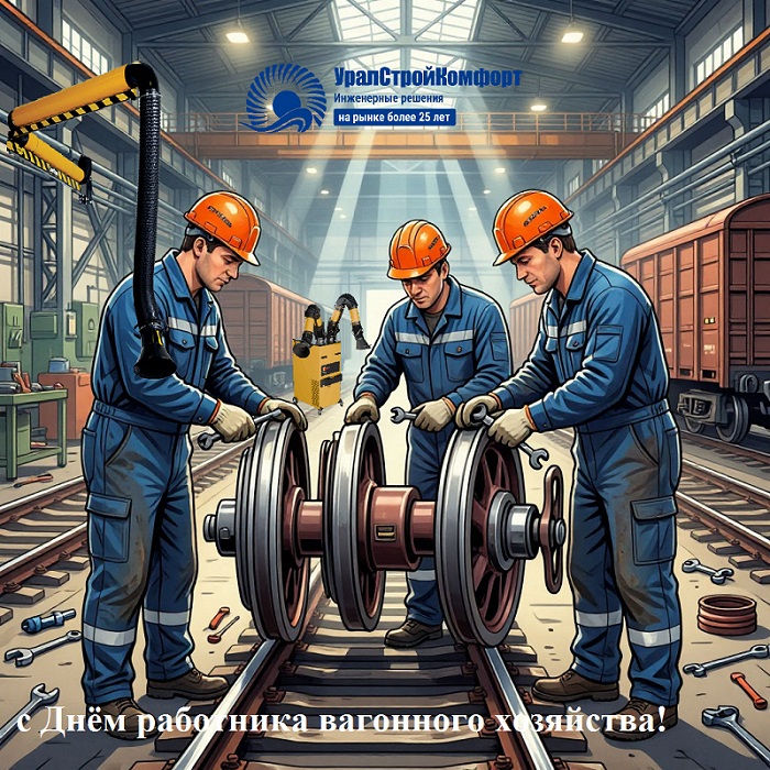 С днем работника вагонного хозяйства