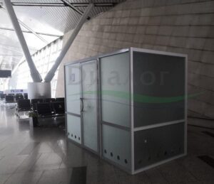 Курительные кабины для терминалов аэропортов